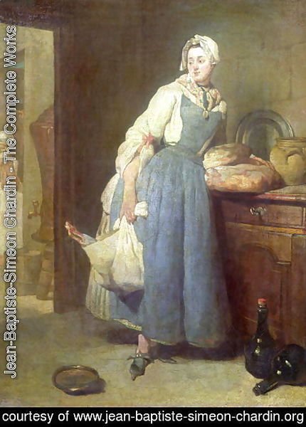 The Kitchen Maid with Provisions, 1739