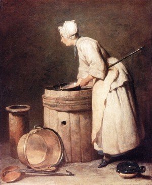 Jean-Baptiste-Simeon Chardin - The Scullery Maid, 1738