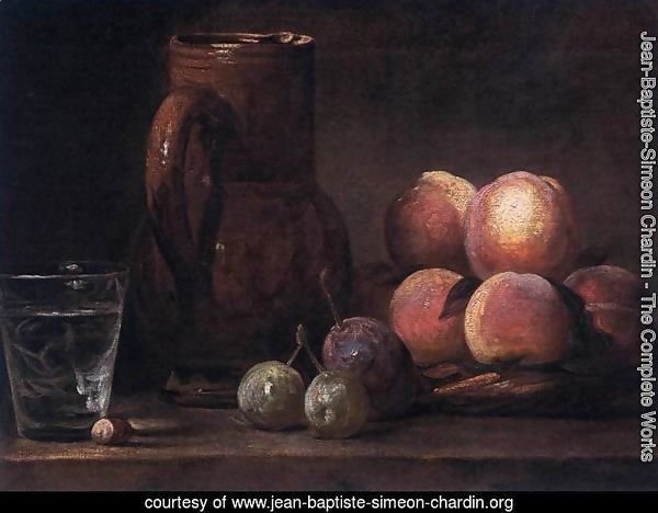 Fruit, Jug, and a Glass