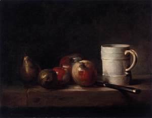 Jean-Baptiste-Simeon Chardin - Still-Life with a White Mug