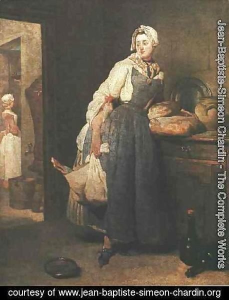 Jean-Baptiste-Simeon Chardin - Return from the Market 1739