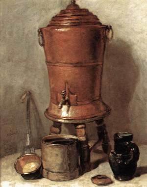 Jean-Baptiste-Simeon Chardin - The Copper Drinking Fountain c. 1734