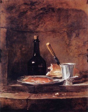 Jean-Baptiste-Simeon Chardin - The Silver Goblet