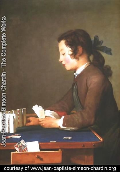 Jean-Baptiste-Simeon Chardin - House of Cards