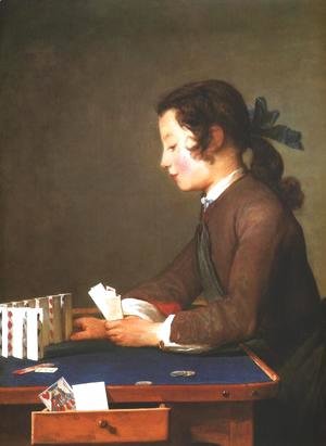 Jean-Baptiste-Simeon Chardin - House of Cards
