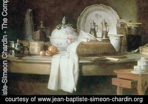 Jean-Baptiste-Simeon Chardin - The Butler's Table