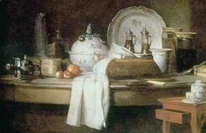 Jean-Baptiste-Simeon Chardin - The Butler's Table