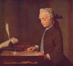 Jean-Baptiste-Simeon Chardin - Boy with a Spinning Top (Auguste Gabriel Godefroy)