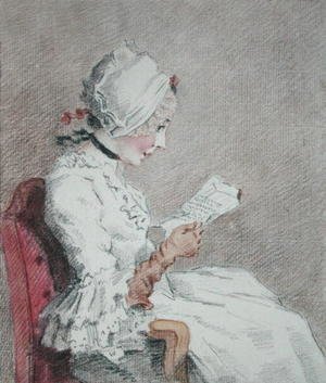Jean-Baptiste-Simeon Chardin - Portrait of Suzanne, a young peasant from Marly-le-Roi