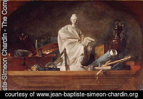 Jean-Baptiste-Simeon Chardin - Attributes of the Arts, 1765