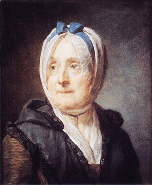 Jean-Baptiste-Simeon Chardin - Portrait of Madame Chardin (1707-91) 1775