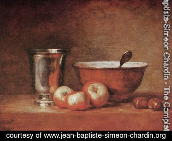 Jean-Baptiste-Simeon Chardin - The Silver Goblet, c.1768