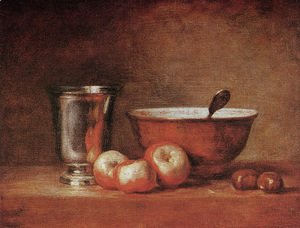 Jean-Baptiste-Simeon Chardin - The Silver Goblet, c.1768