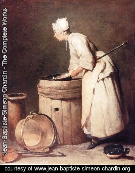 Jean-Baptiste-Simeon Chardin - The Scullery Maid, 1738