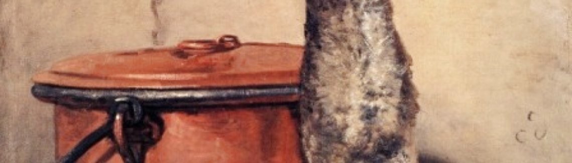 Jean-Baptiste-Simeon Chardin - Rabbit and Copper Pot c.1739-40