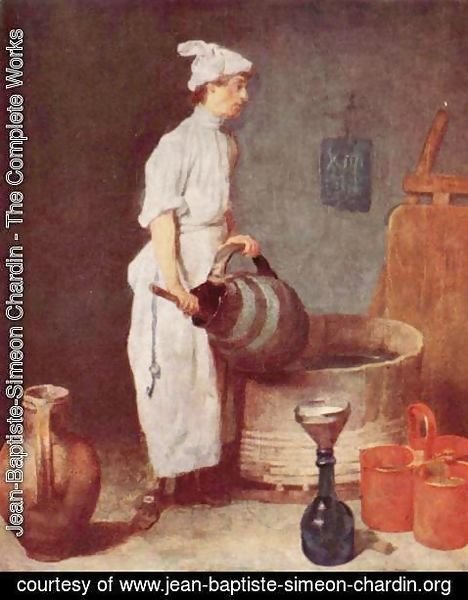 Jean-Baptiste-Simeon Chardin - The washing up guy in the pub