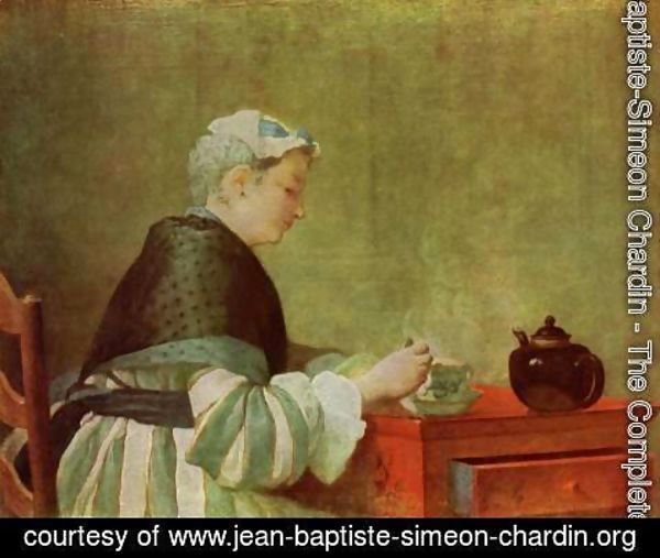 Jean-Baptiste-Simeon Chardin - The tea drinker