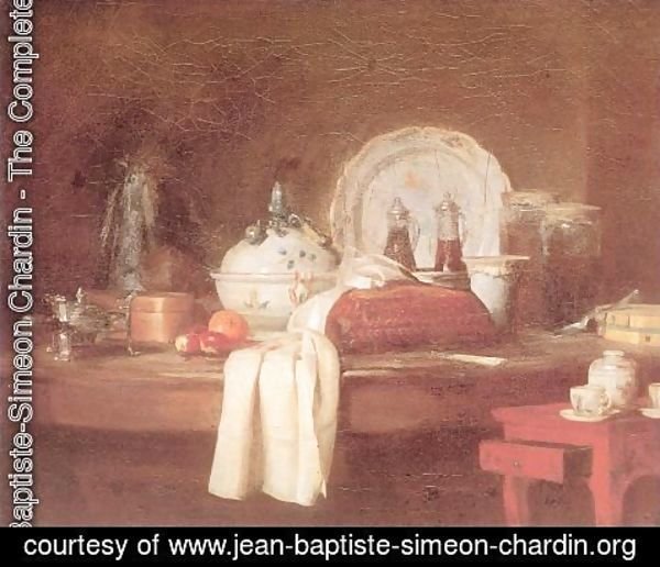 Jean-Baptiste-Simeon Chardin - The Butler s Table