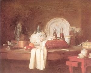 Jean-Baptiste-Simeon Chardin - The Butler s Table