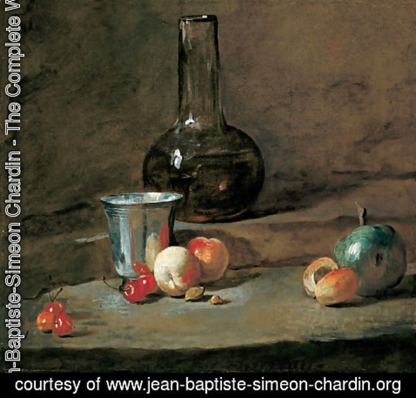 Jean-Baptiste-Simeon Chardin - The Silver Goblet 2