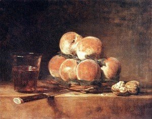 Jean-Baptiste-Simeon Chardin - A Basket Of Peaches