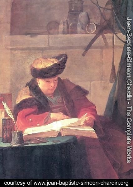Jean-Baptiste-Simeon Chardin - Portrait Of Joseph Aved