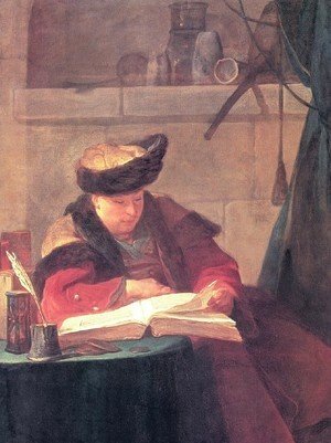 Jean-Baptiste-Simeon Chardin - Portrait Of Joseph Aved