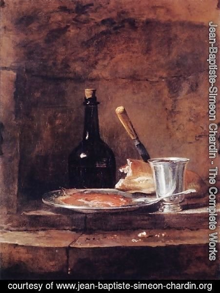 Jean-Baptiste-Simeon Chardin - The Silver Goblet