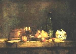 Jean-Baptiste-Simeon Chardin - Jar of Olives